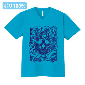 ドライVネックTシャツ